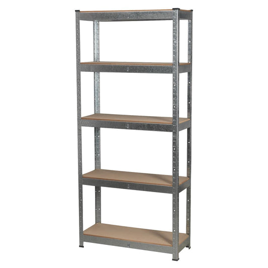 Sealey AP6150GS Racking Unit 5 Shelf 150kg Capacity Per Level-McCormickTools