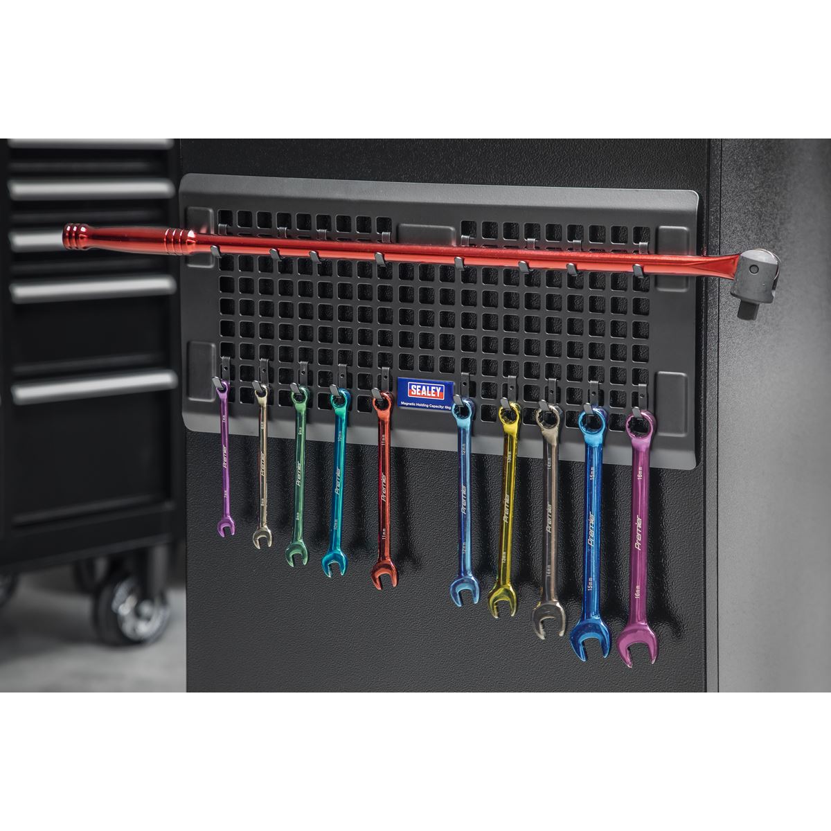 Sealey APPBB Sealey APPBB Magnetic Pegboard - Black