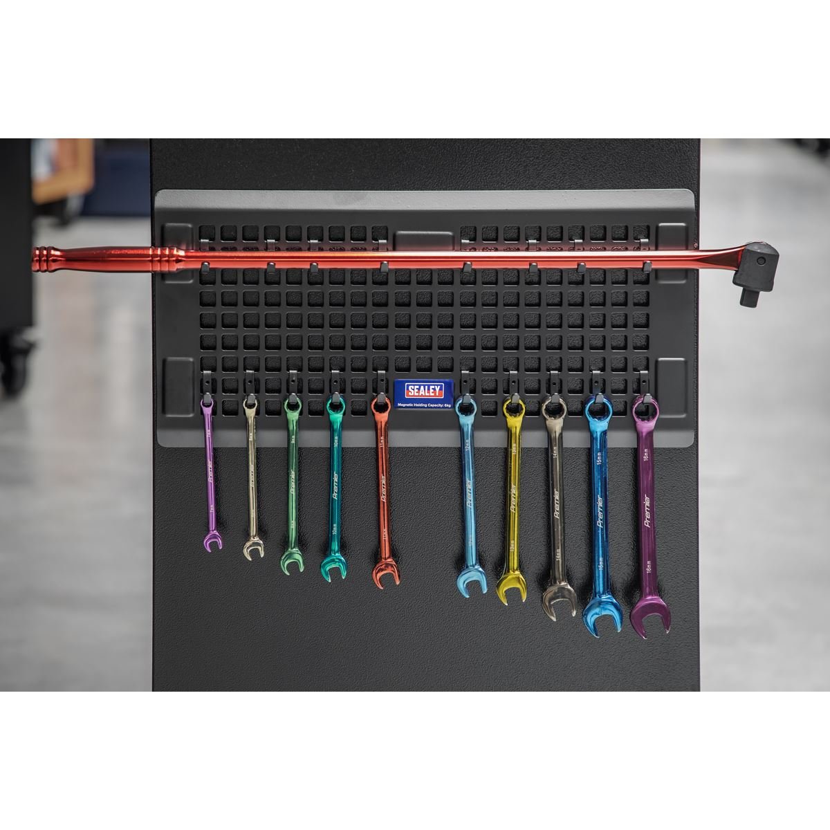 Sealey APPBB Sealey APPBB Magnetic Pegboard - Black