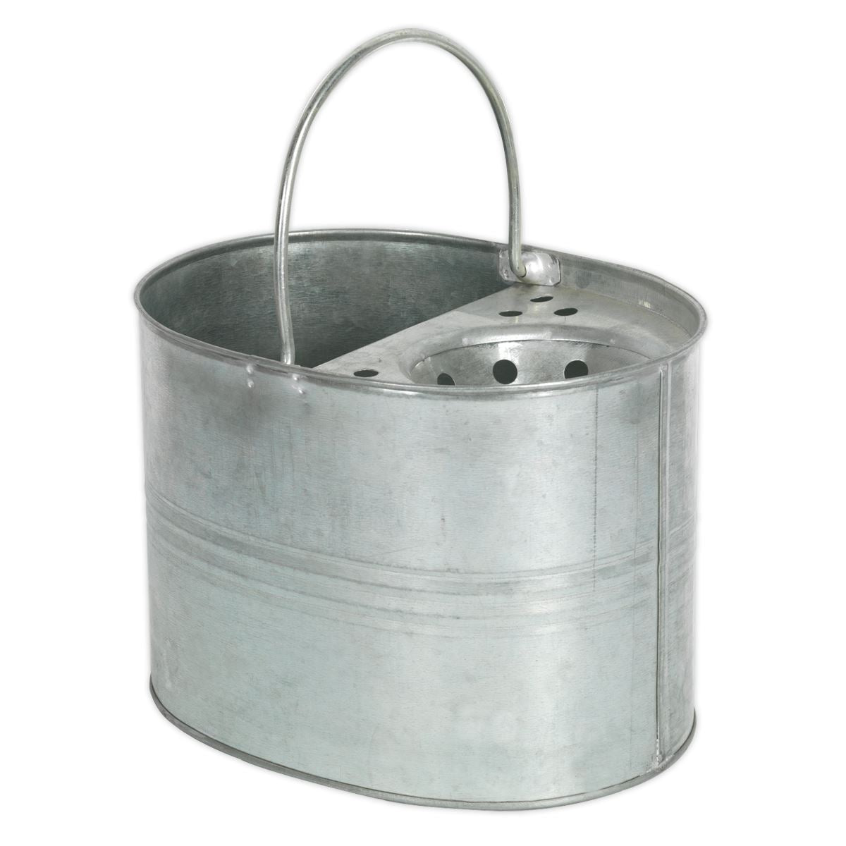 Sealey BM08 Mop Bucket 13L - Galvanized