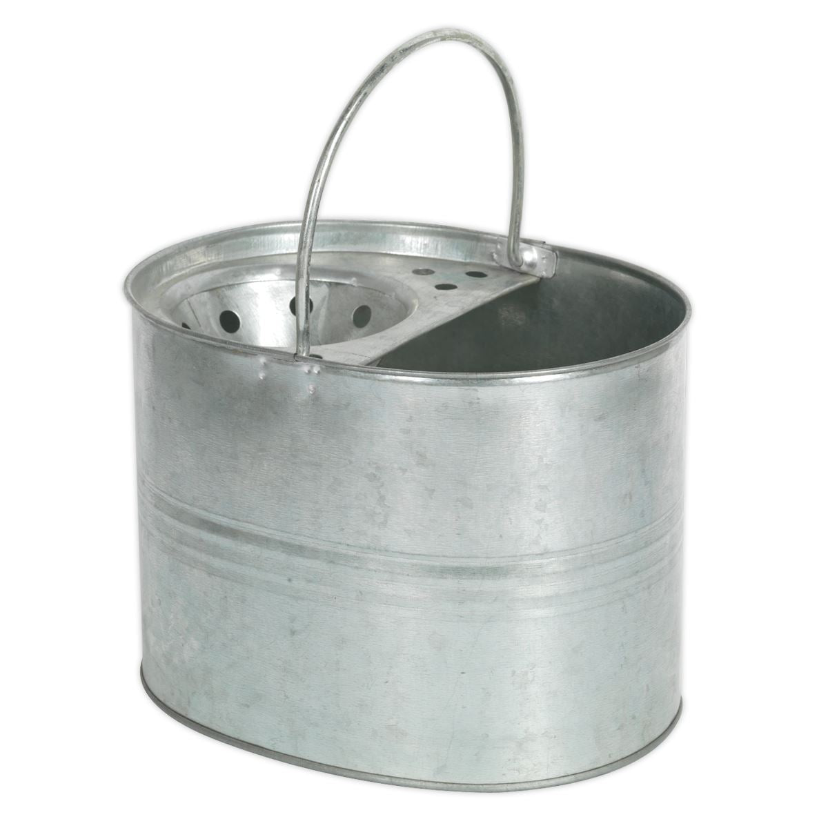 Sealey BM08 Mop Bucket 13L - Galvanized