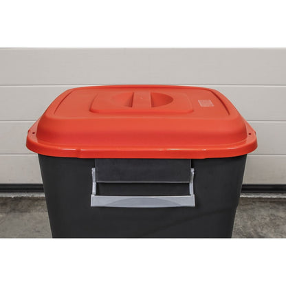 Sealey BM50R Refuse/Storage Bin 50L - Red