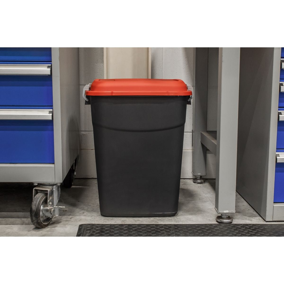 Sealey BM50R Refuse/Storage Bin 50L - Red