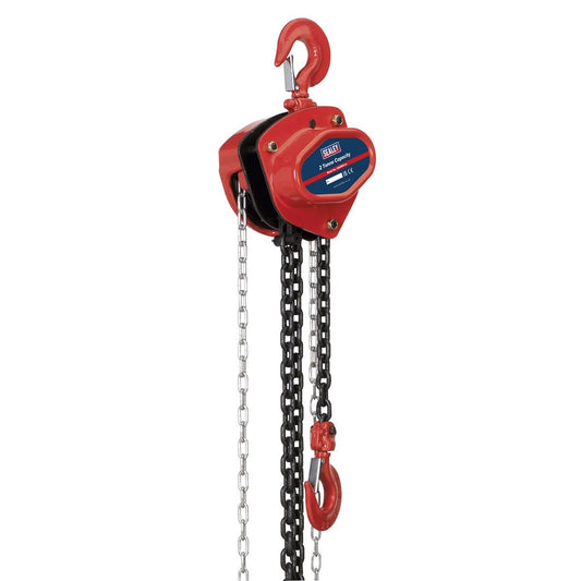 Sealey CB2000 Chain Block 3m - 2 Tonne