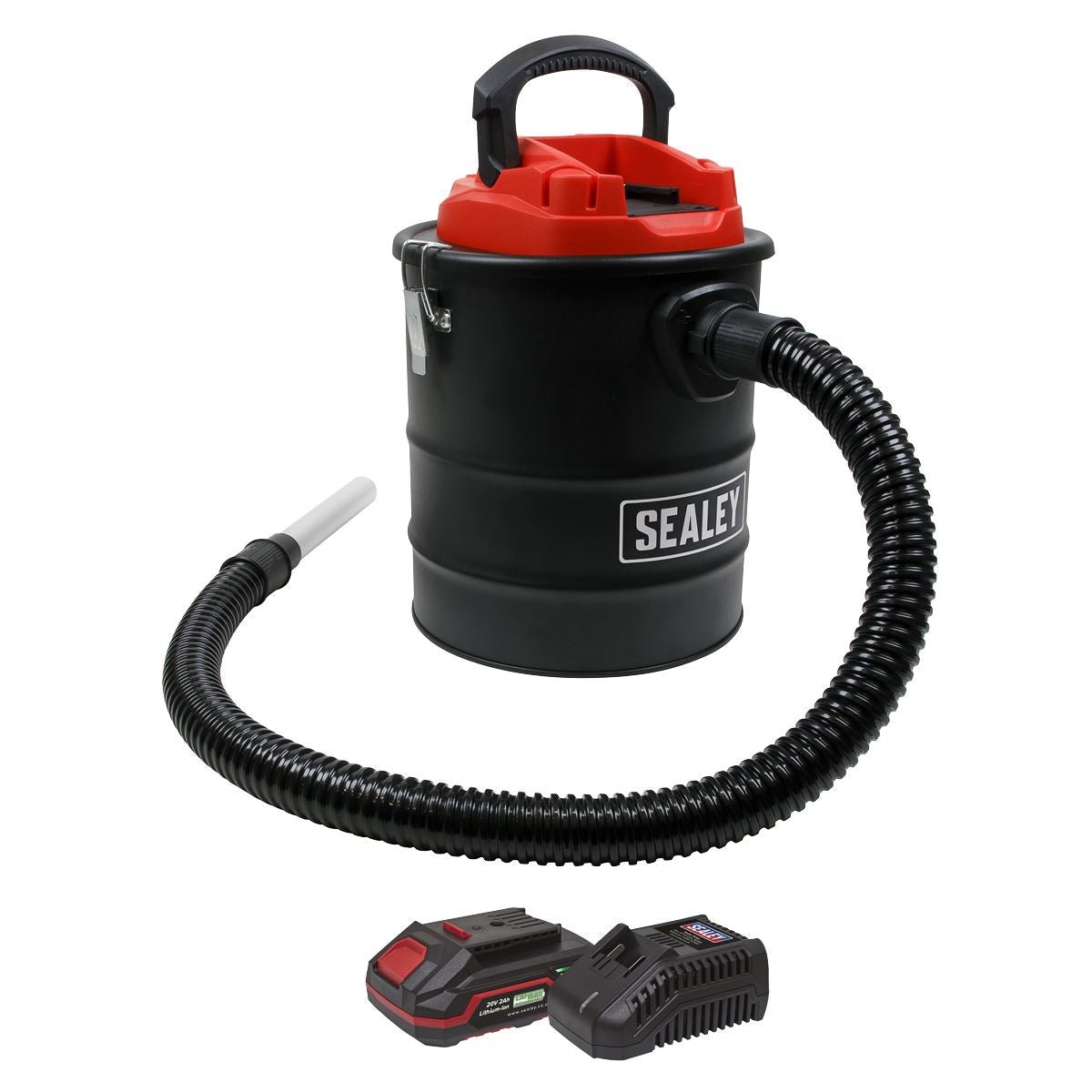 Sealey CP20VAVKIT1 Handheld Ash Vacuum Cleaner 15L Kit 20V 2Ah SV20 Series