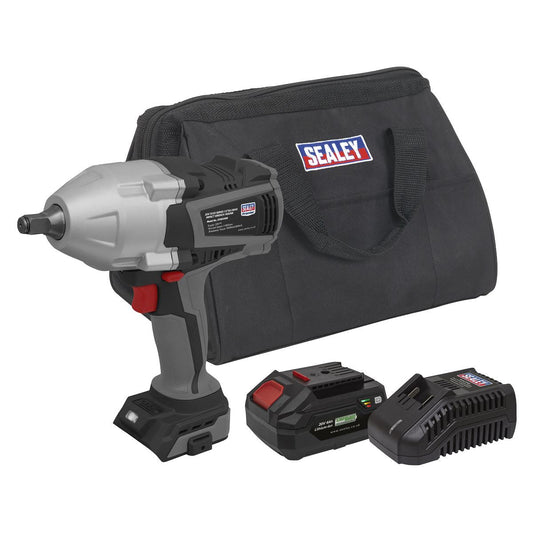 Sealey CP20VXIWKIT Cordless Impact Wrench Kit 20V 4Ah SV20 Series