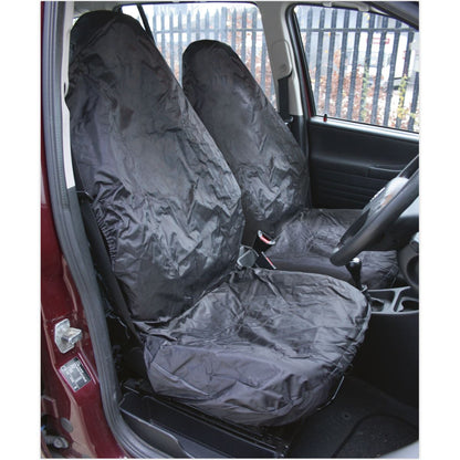 Sealey CSC6 Front Seat Protector Set 2pc Heavy - Duty