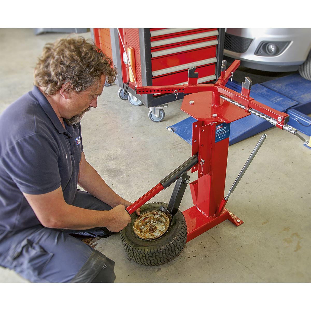 Sealey TC965 Sealey TC965 Motorcycle & Mini Tyre Changer