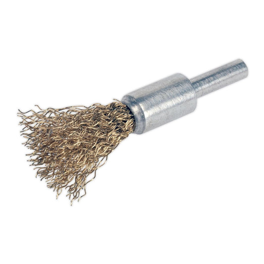 Sealey VS1802 Sealey VS1802 Flat Top Crimped Wire Decarbonising Brush 13mm