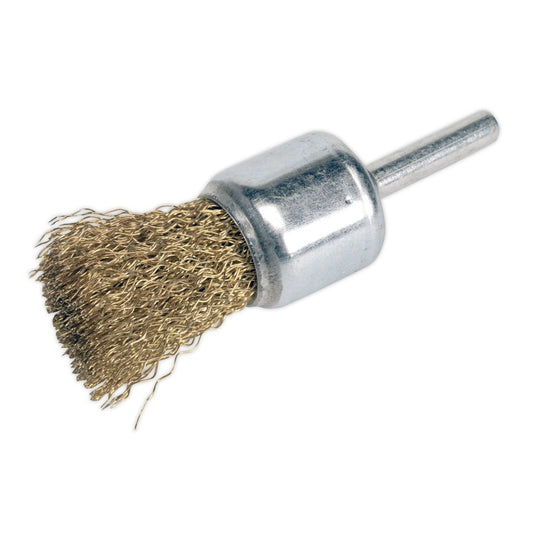 Sealey VS1803 Sealey VS1803 Flat Top Crimped Wire Decarbonising Brush Ø25mm