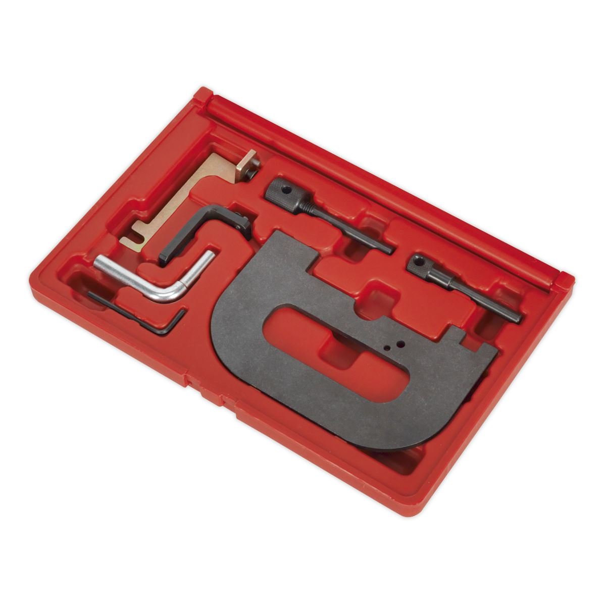 Sealey VSE5071A Sealey VSE5071A Petrol Engine Timing Tool Kit - for Renault 1.4/1.6/1.8/2.0 K4J/K4M/F4P/F4R(t) - Belt Drive