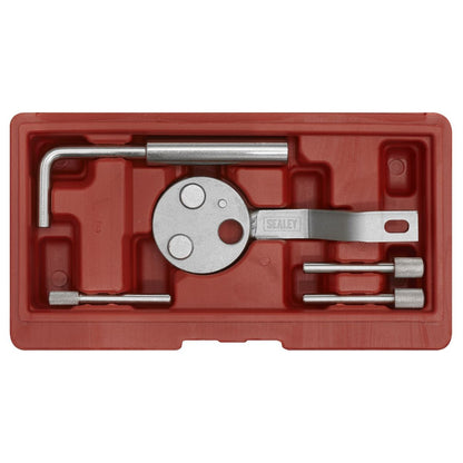 Sealey VSE5863 Diesel Engine Timing Tool Kit - for Ford Jaguar Land Rover 2.2D/3.2D TDCi - Chain Drive