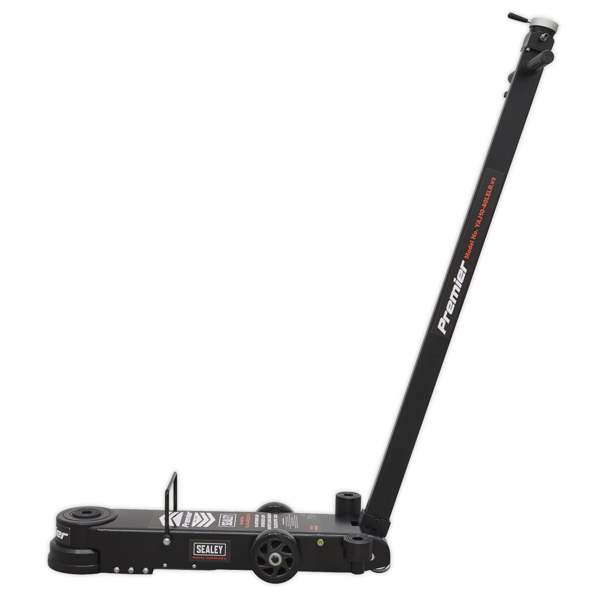 Sealey YAJ10 - 40LELR Sealey YAJ10 - 40LELR Premier Long Reach/Low Profile Air Operated Telescopic Jack 10 - 40 Tonne