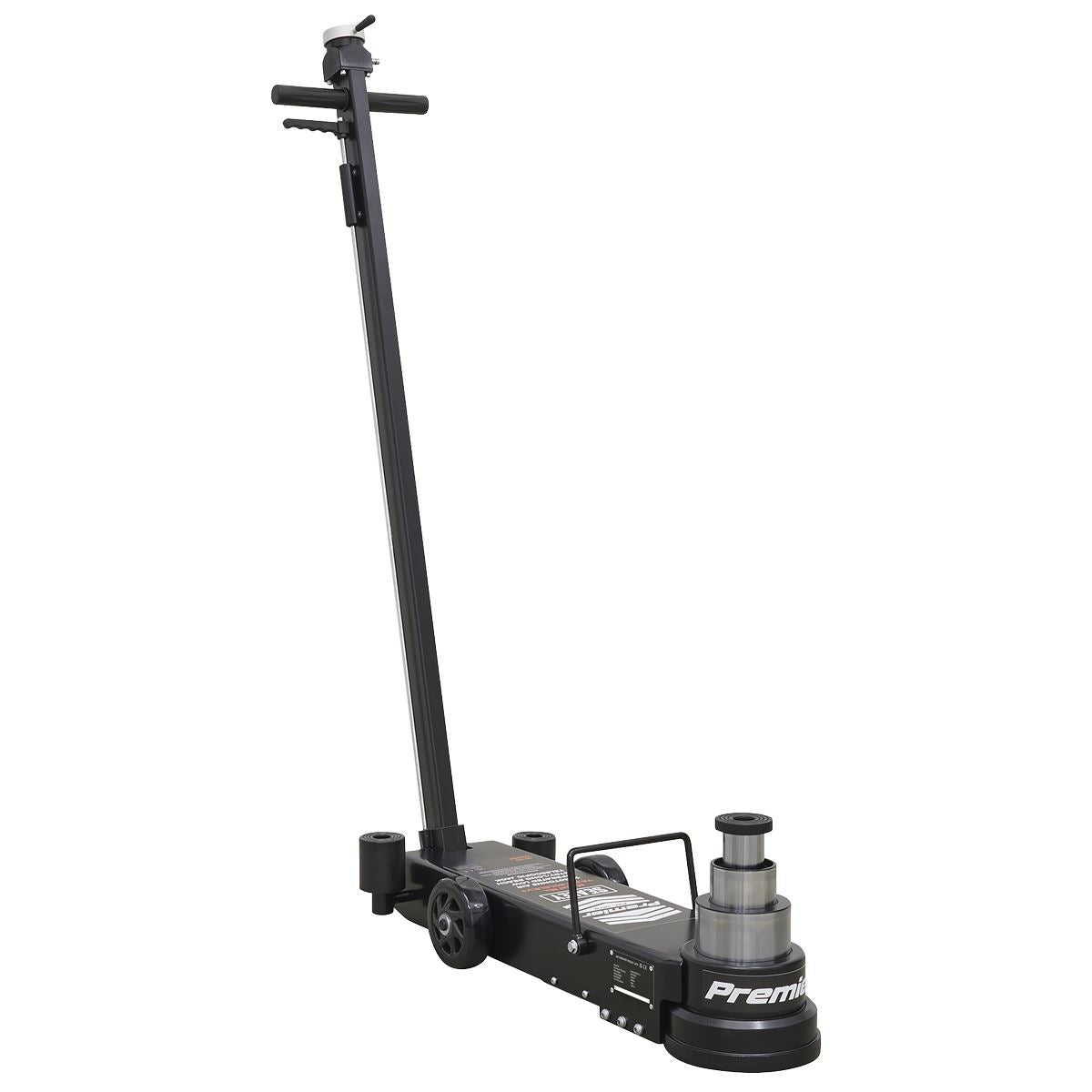 Sealey YAJ10 - 40LELR Sealey YAJ10 - 40LELR Premier Long Reach/Low Profile Air Operated Telescopic Jack 10 - 40 Tonne