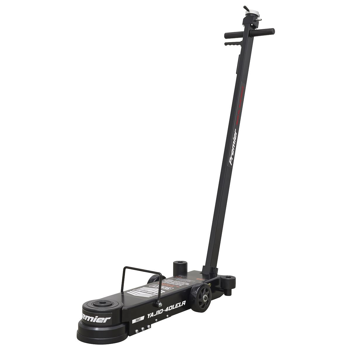 Sealey YAJ10 - 40LELR Sealey YAJ10 - 40LELR Premier Long Reach/Low Profile Air Operated Telescopic Jack 10 - 40 Tonne