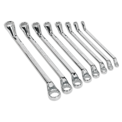 Siegen S0405 Siegen S0405 Deep Offset Ring Spanner Set 8pc Metric