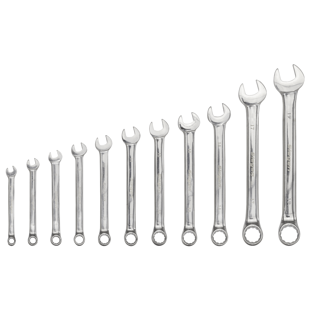 Siegen S0562 Siegen S0562 Combination Spanner Set 11pc Metric