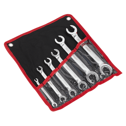 Siegen S0767 Siegen S0767 Flare Nut Spanner Set 6pc Metric