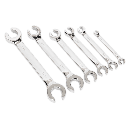 Siegen S0767 Siegen S0767 Flare Nut Spanner Set 6pc Metric