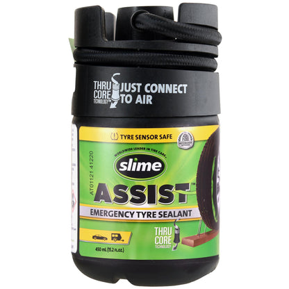 Slime Assist Emergency Flat Tyre Repair Sealant 450ml