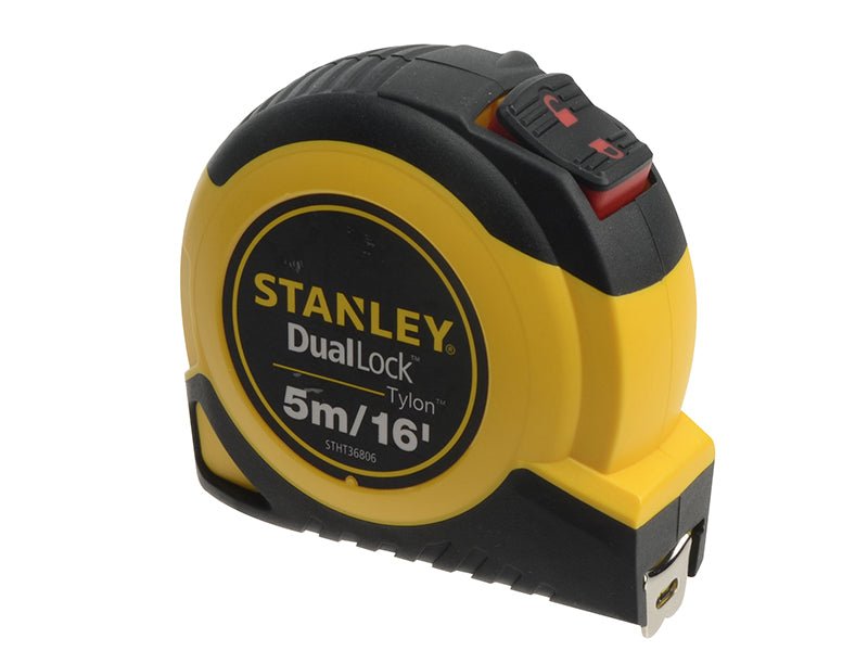 Stanley TB - STA036806 Stanley DualLock Tylon Pocket Tape 5m/16ft Width 19mm STA036806