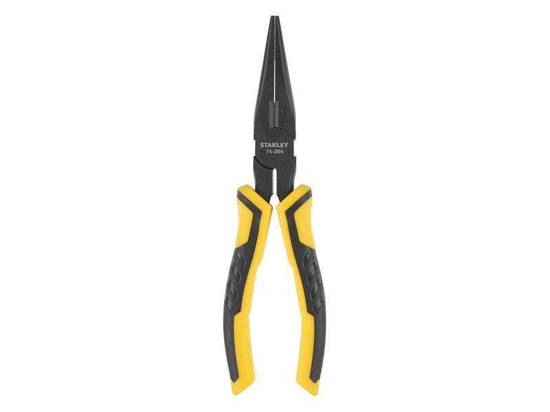 Stanley TB - STA074364 Stanley Long Nose Pliers Control Grip 200mm 8in STA074364