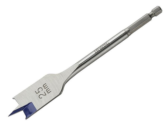 Irwin Blue Groove 4x Flat Wood Bit 14 X 152mm