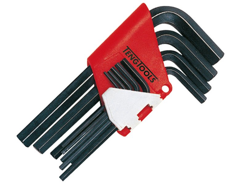 Teng Tools TB - TEN1479MMR Teng Hexagon Key Set 9 Piece 1.5 - 10mm