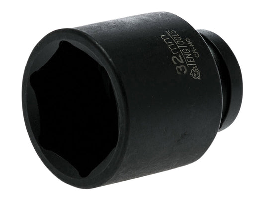 Teng Tools TB - TEN920532N Teng Impact Socket Hexagon 6 - Point 1/2in Drive 32mm