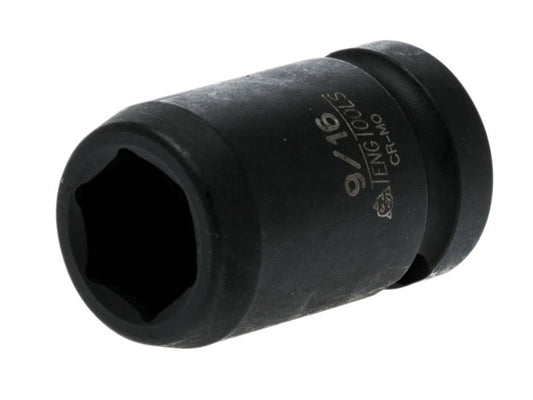 Teng Tools TB - TEN920118N Teng Impact Socket Hexagon 6 - Point 1/2in Drive 9/16in