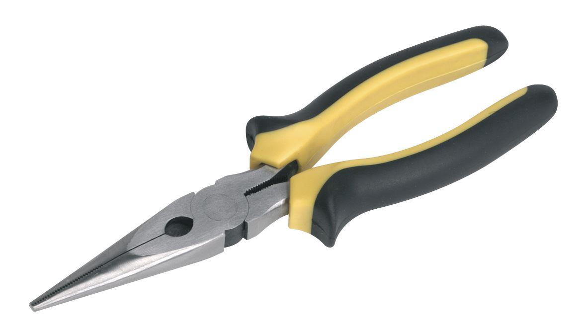 Siegen S0812 Long Nose Pliers Comfort Grip 200mm