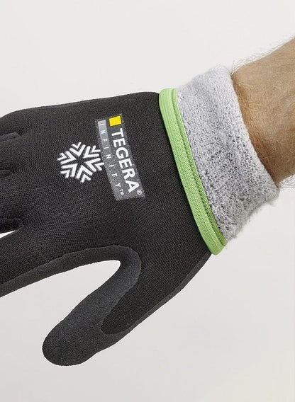 Tegera 8810 Infinity Winter Fleece Lined Nitrile Palm Gloves