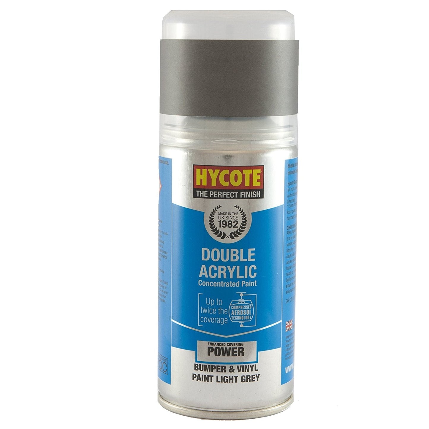 Hycote Bumper & Vinyl Light Grey Spray Paint 150Ml Xbv1502