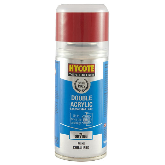 Hycote Bmw Mini Chilli Red Double Acrylic Spray Paint 150Ml Xdbm604