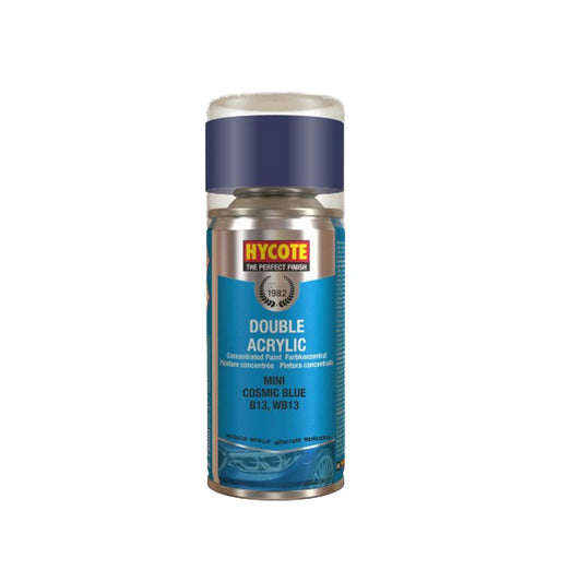 Hycote MINI Cosmic Blue Double Acrylic Spray Paint 150ml XDBM618