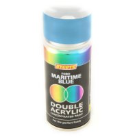 Hycote Ford Maritime Blue Double Acrylic Spray Paint 150Ml Xdfd216