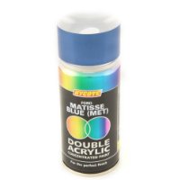 Hycote Ford Matisse Blue Metallic Double Acrylic Spray Paint 150Ml Xdfd217