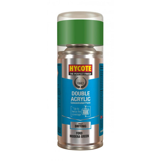 Hycote Ford Modena Green Double Acrylic Spray Paint 150Ml Xdfd307