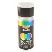 Hycote Ford Black Double Acrylic Spray Paint 150Ml Xdfd401