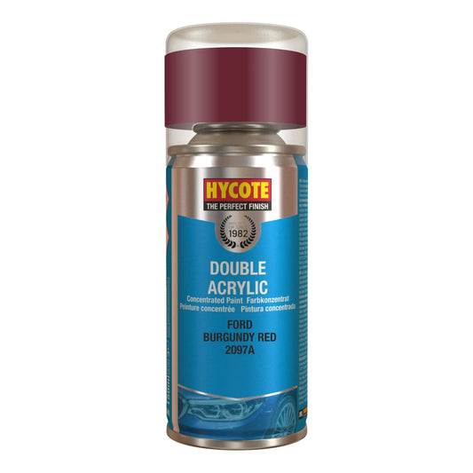 Hycote Ford Burgundy Red Double Acrylic Spray Paint 150Ml Xdfd501