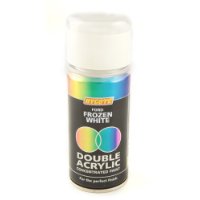 Hycote Ford Frozen White Double Acrylic Spray Paint 150Ml Xdfd719