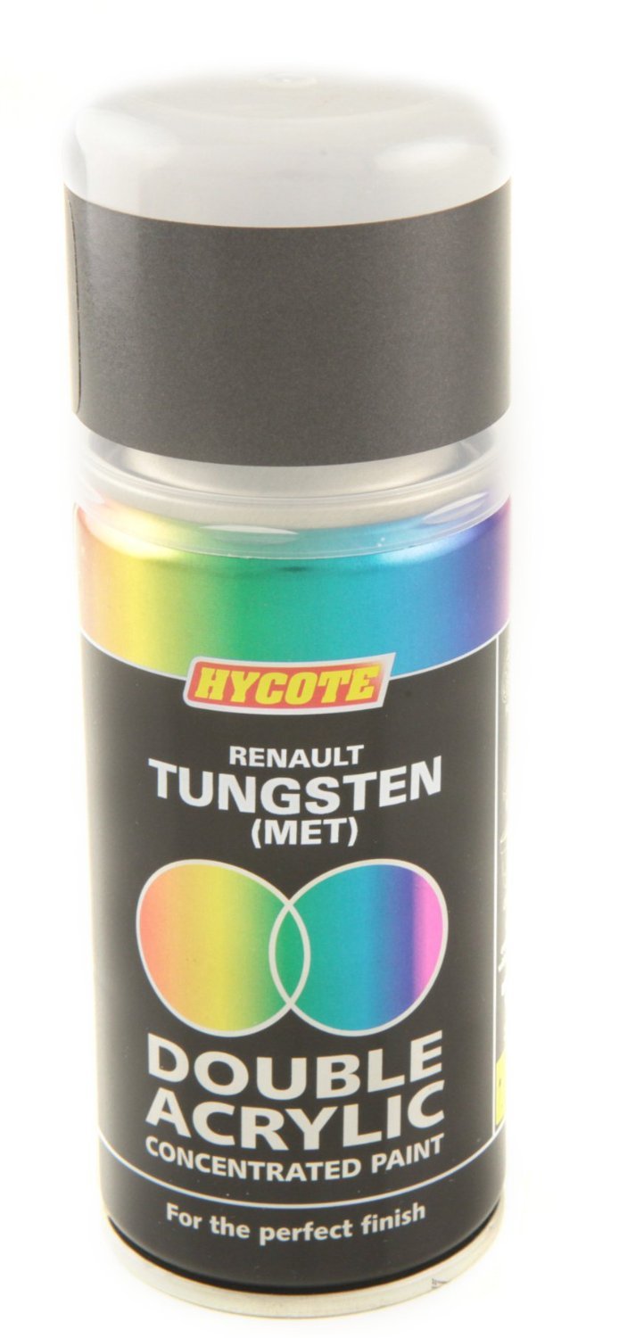 Hycote Renault Tungsten Metallic Double Acrylic Spray Paint 150Ml Xdrn405