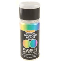 Hycote Volkswagen Diamond Black Double Acrylic Spray Paint 150Ml Xdvw404