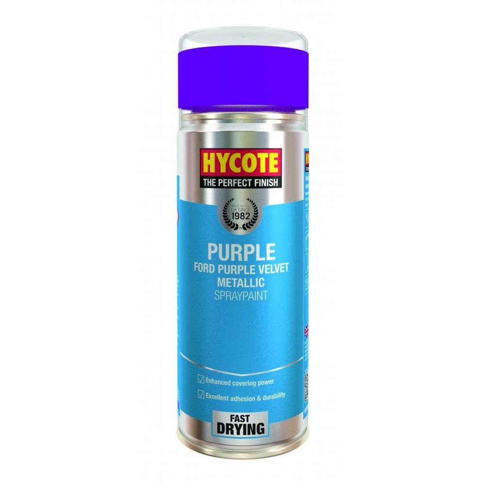 Hycote Ford Purple Velvet Metallic Spray Paint 400ml XUK1024