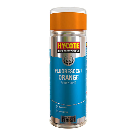 Hycote Fluorescent Orange Safety Spray Paint 400Ml Xuk470