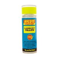 Hycote Fluorescent Yellow Safety Spray Paint 400Ml Xuk472