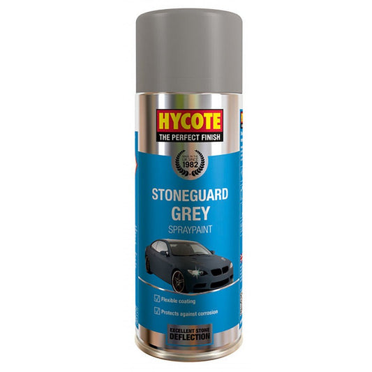 Hycote Stoneguard Grey Spray Paint 400ml (Pack Of 12) XUK475