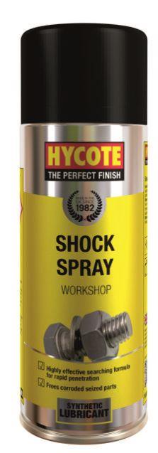 Hycote Workshop Shock Spray Aerosol 400ml Penetrating Lubricant